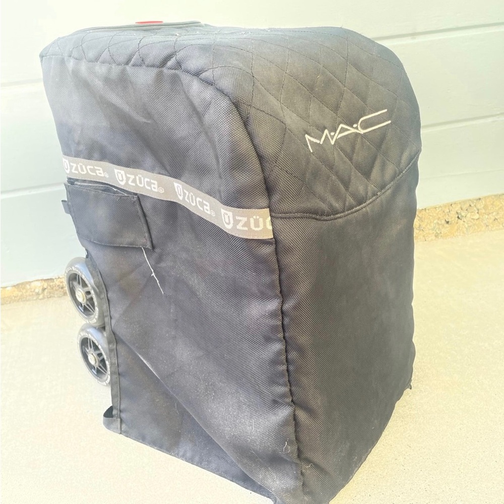 MAC Zuca Black Rolling Bag